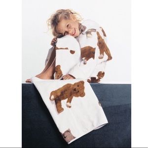 Christian Fischbacher Teddy Bear kid set with robe and towels